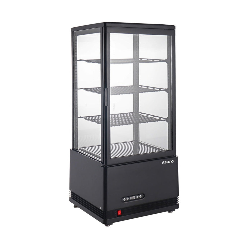 SARO Kühlvitrine SC 70 AV, schwarz SARO