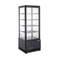 SARO Kühlvitrine SC100AV, schwarz SARO