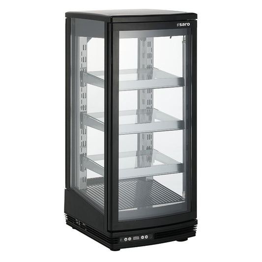 SARO Kühlvitrine SC 95, schwarz SARO
