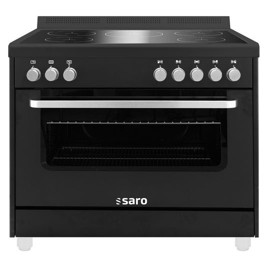 SARO Induktionsherd +Elektrobackofen Modell TS95IND61N schwarz SARO