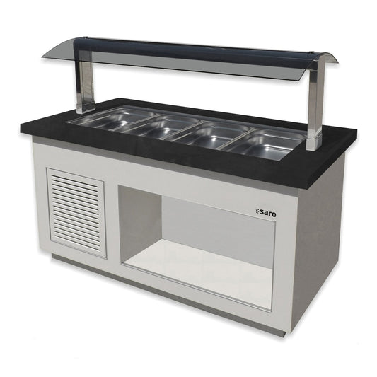 SARO Salatbar für 4x 1/1 GN, Modell PREMIUM LINE SB-K170 weiß SARO