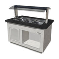 SARO Heißes Buffet Modell Premium Line SB-H130 weiss SARO