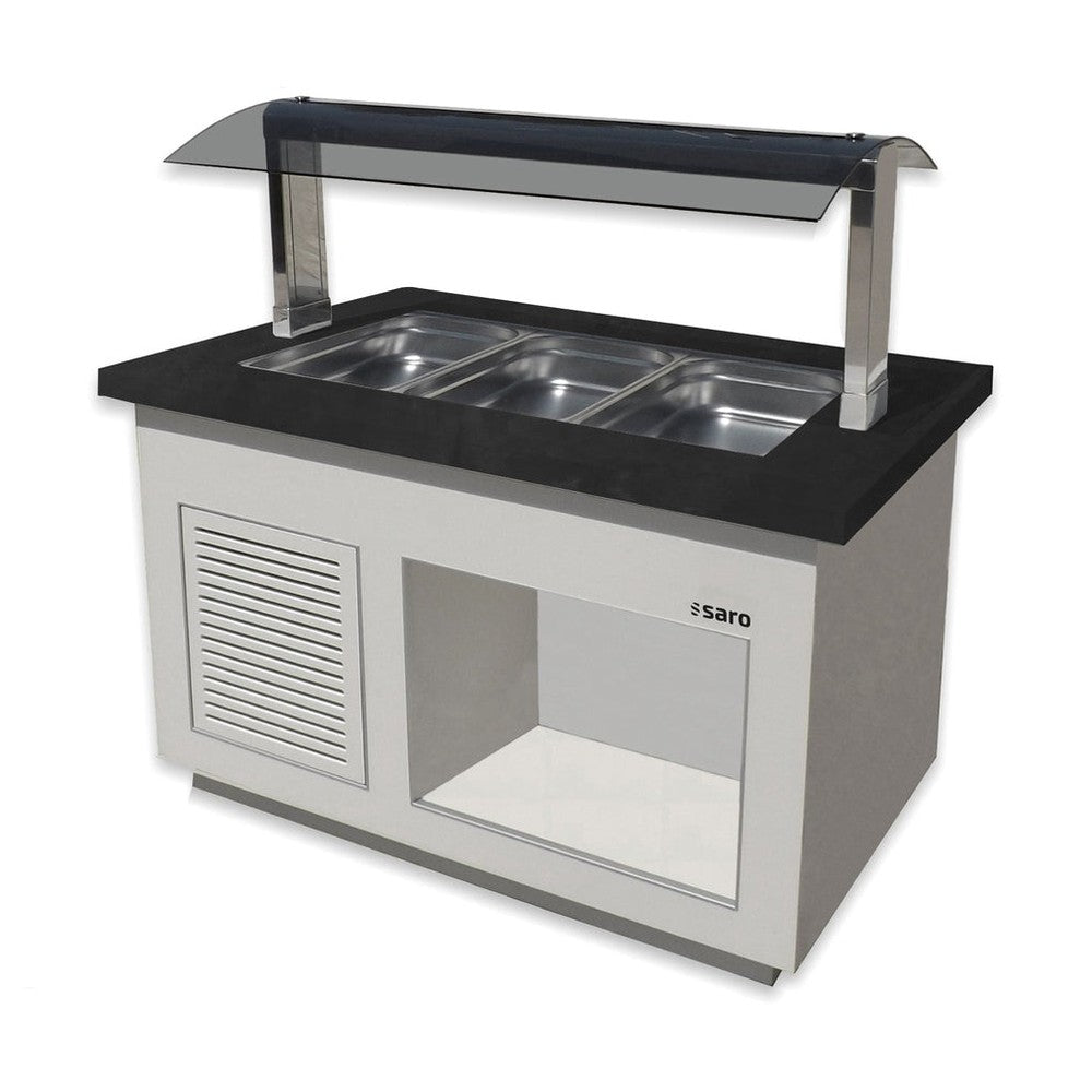 SARO Heißes Buffet Modell Premium Line SB-H130 weiss SARO