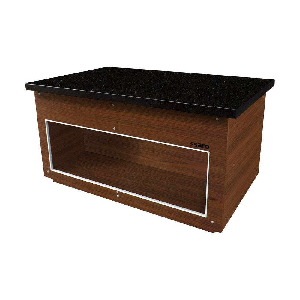 SARO Neutrales Element B 1600 mm, Farbe WALNUSS SARO