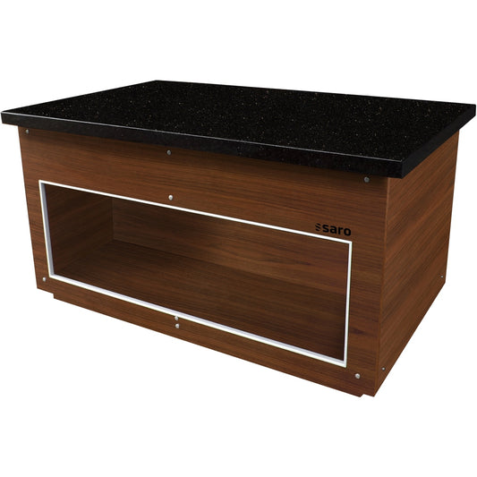 SARO Neutrales Element B 1600 mm, Farbe WALNUSS SARO