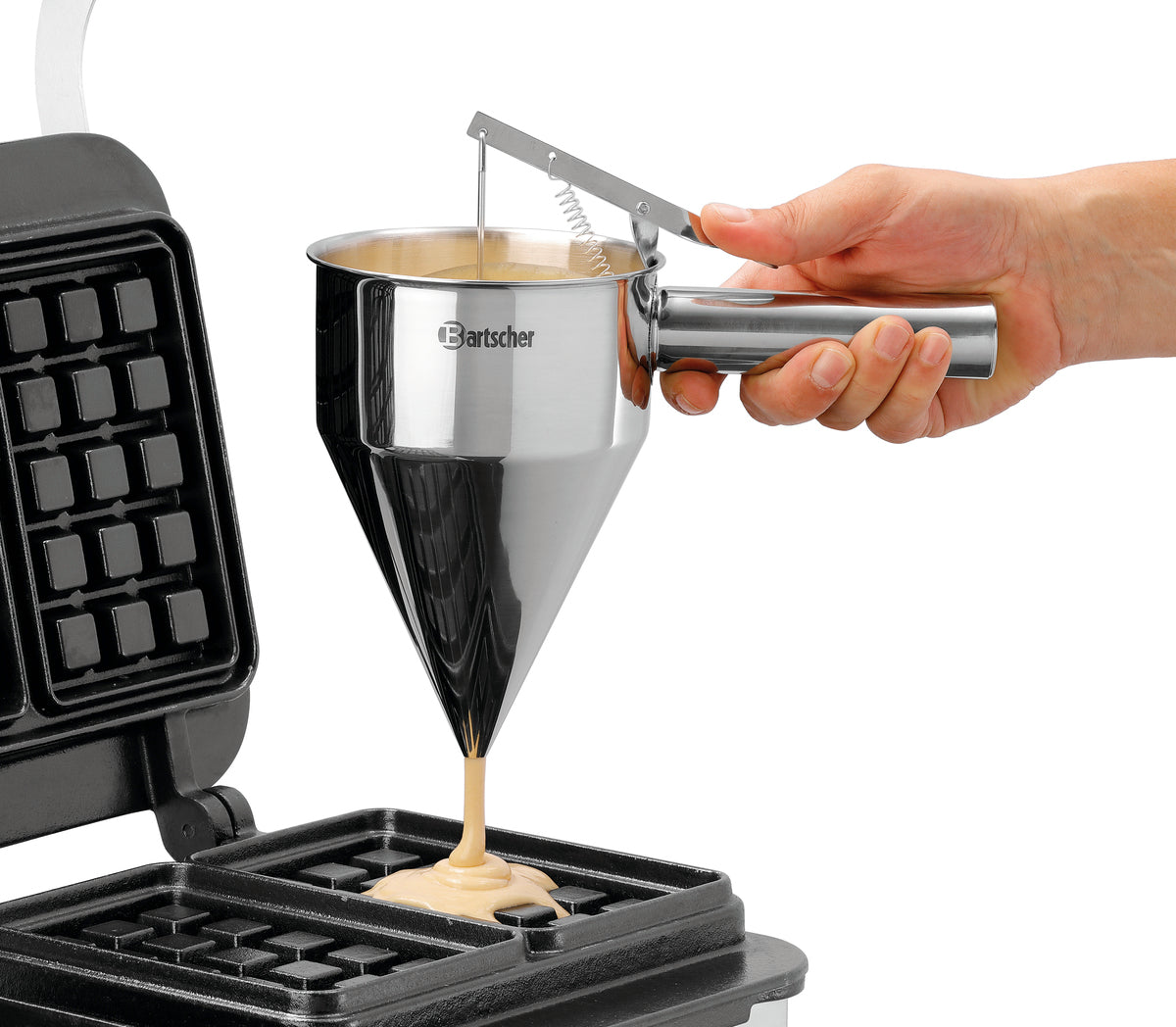 Bartscher Waffeleisen MDI 1BW160-101 – Brüsseler Waffel Bartscher
