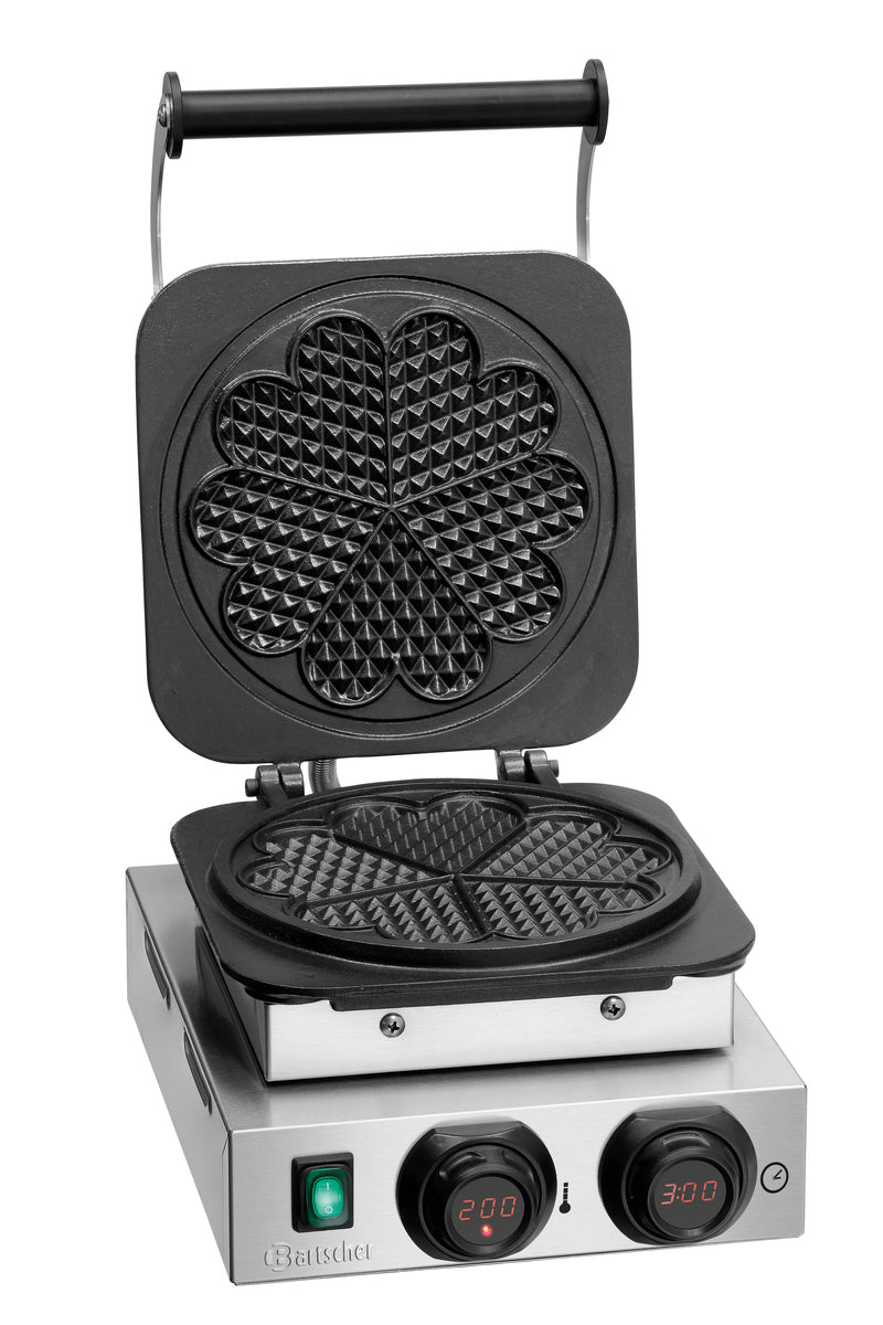 Bartscher Waffeleisen MDI 1HW211 – Herzwaffel Ø 210 mm Bartscher