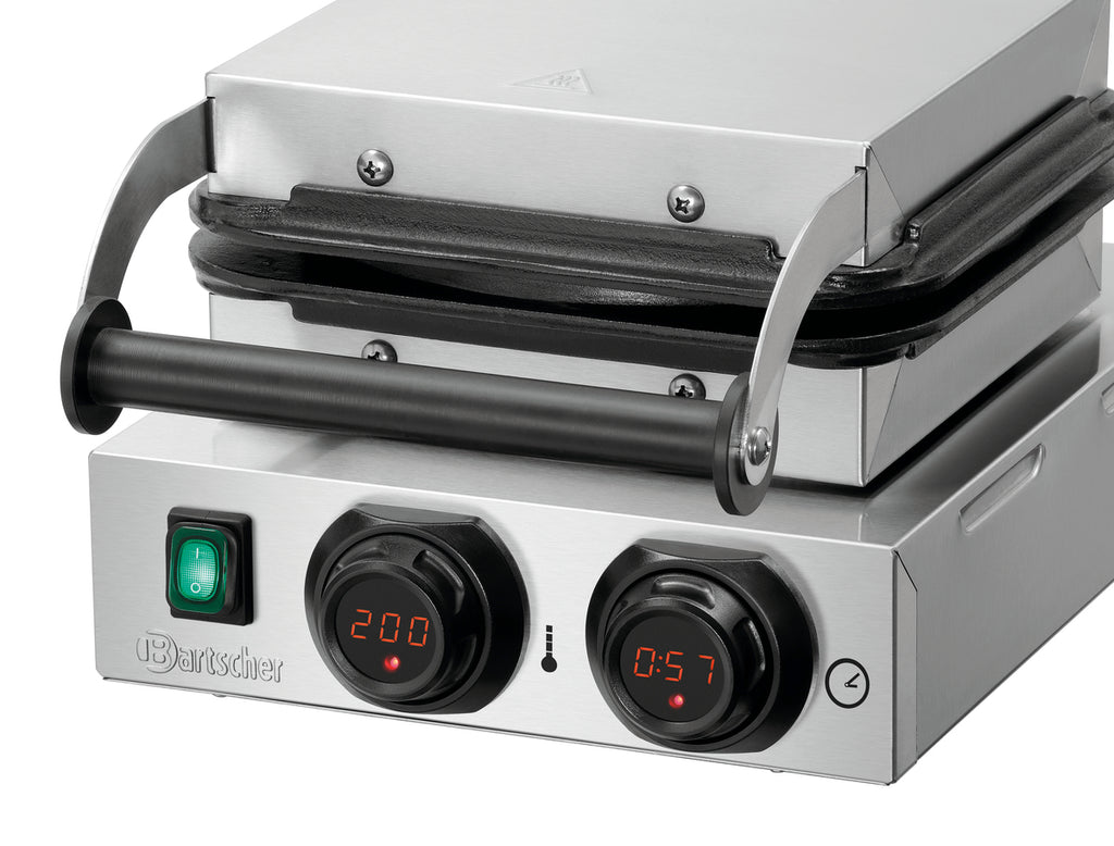 Bartscher Waffeleisen MDI 1HW211 – Herzwaffel Ø 210 mm Bartscher