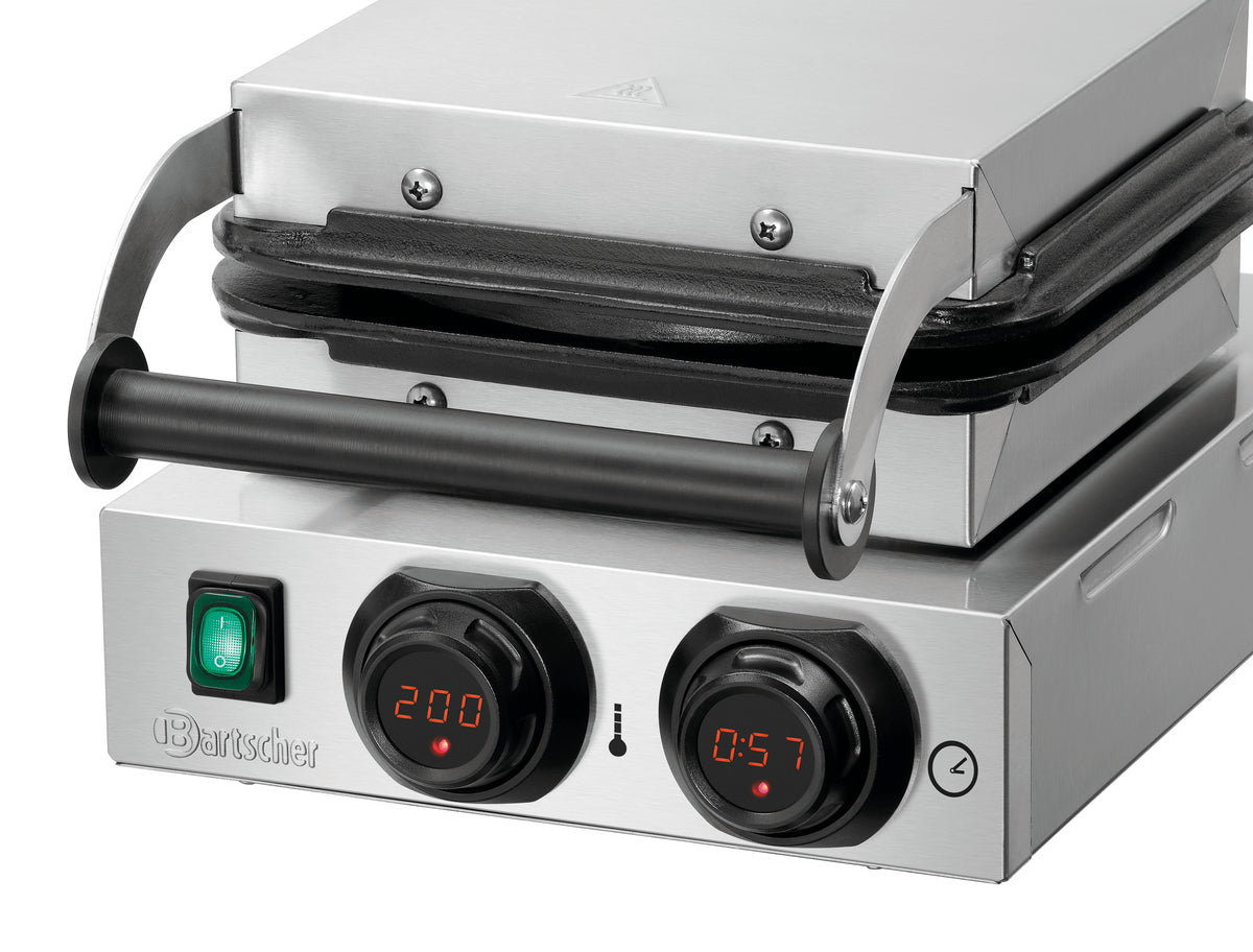 Bartscher Waffeleisen MDI 1HW211 – Herzwaffel Ø 210 mm Bartscher