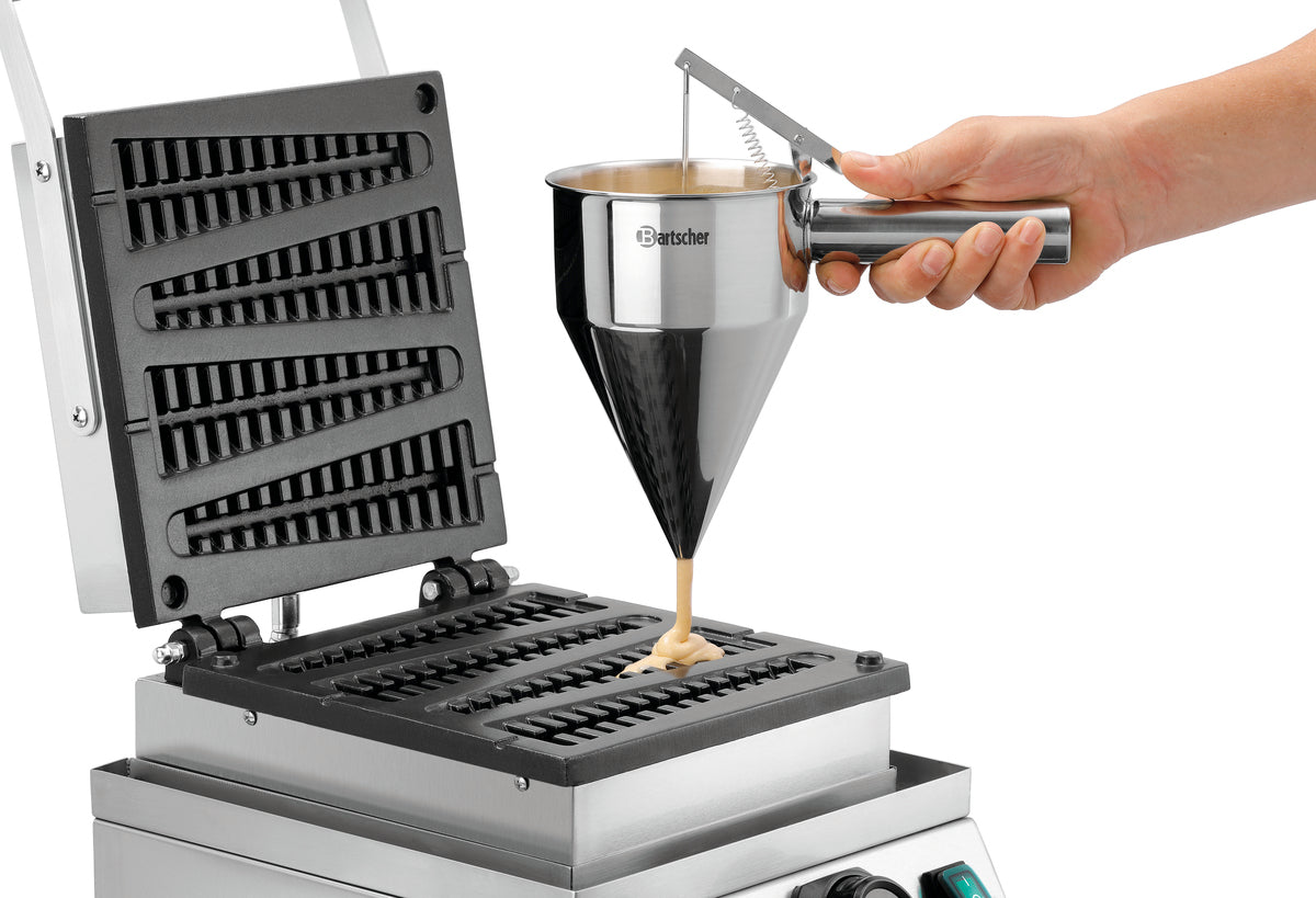 Bartscher Waffeleisen MDI-Lolly 400 – 4 Lolly-Waffeln, 1,8 kW Bartscher