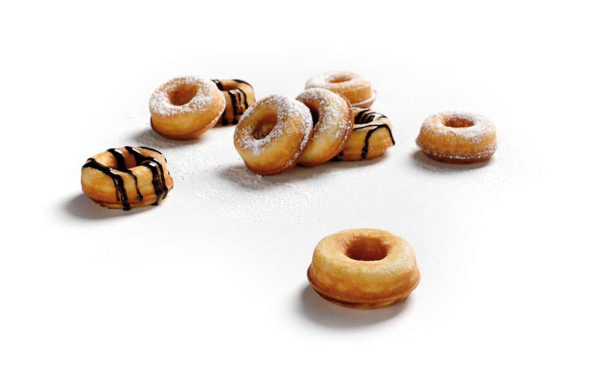 Bartscher Waffeleisen MDI Donut 900 – 9 Donuts Ø 50 mm, 1,8 kW Bartscher