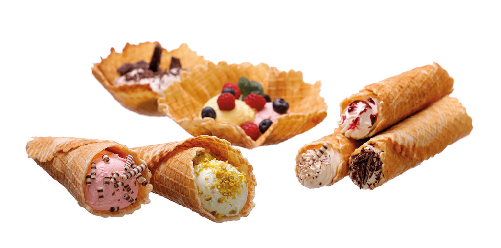 Bartscher Waffeleisen MDI Cone 2120 – runde Waffel Ø 212 mm Bartscher