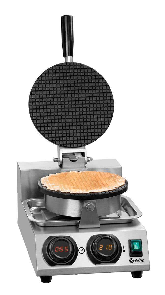 Bartscher Waffeleisen MDI Cone 2120 – runde Waffel Ø 212 mm Bartscher