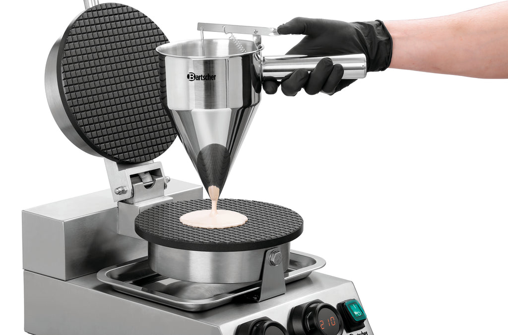 Bartscher Waffeleisen MDI Cone 2120 – runde Waffel Ø 212 mm Bartscher