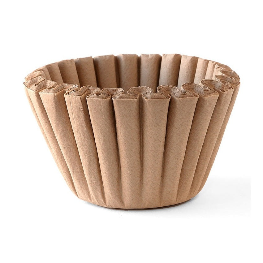 SARO Korbfilterpapier für Kaffeemaschinen, ungebleicht SARO