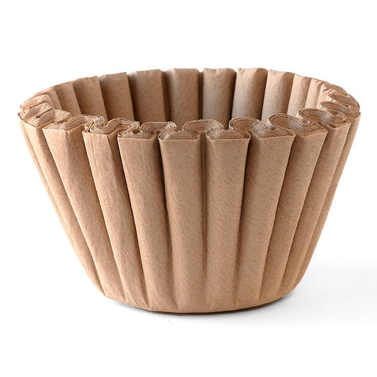 SARO Korbfilterpapier für Kaffeemaschinen, ungebleicht SARO