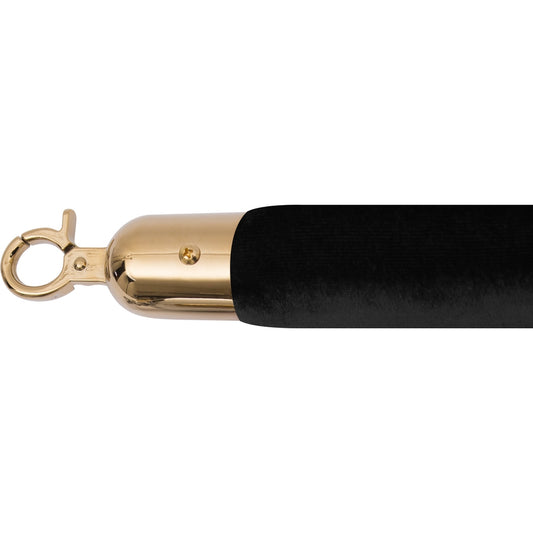 SARO Kordel für Absperrpfosten schwarz / gold Modell AF 222 SARO