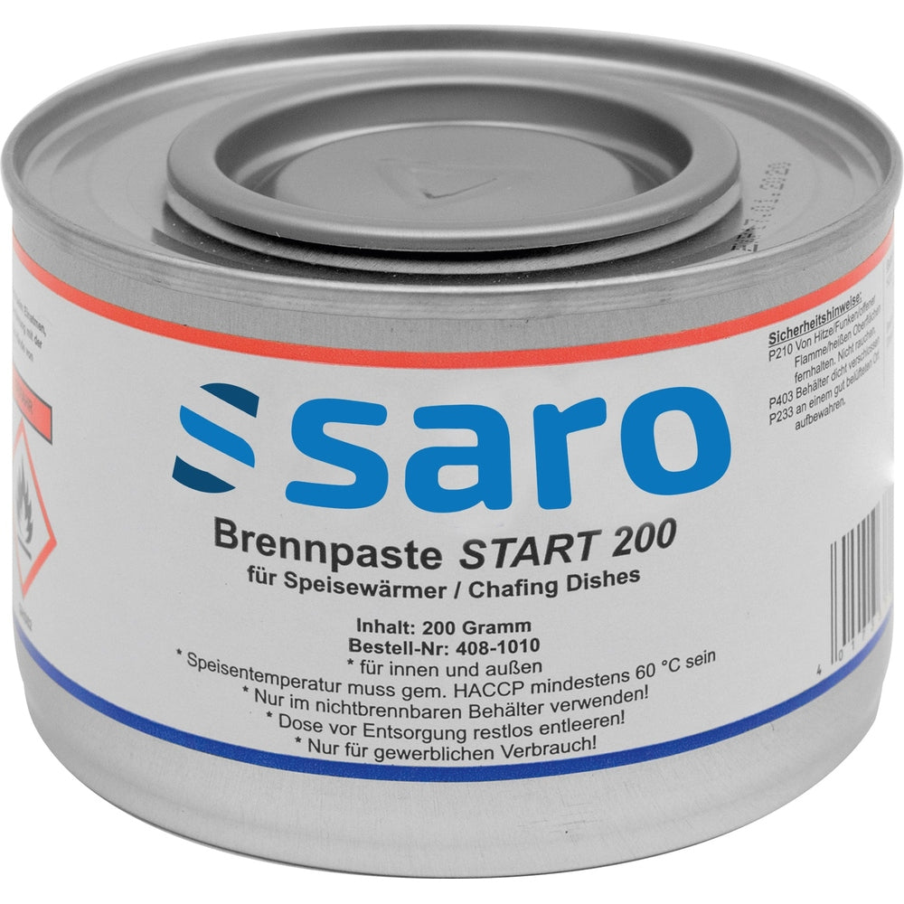 SARO Brennpaste START 200, 200-Gramm-Dose SARO