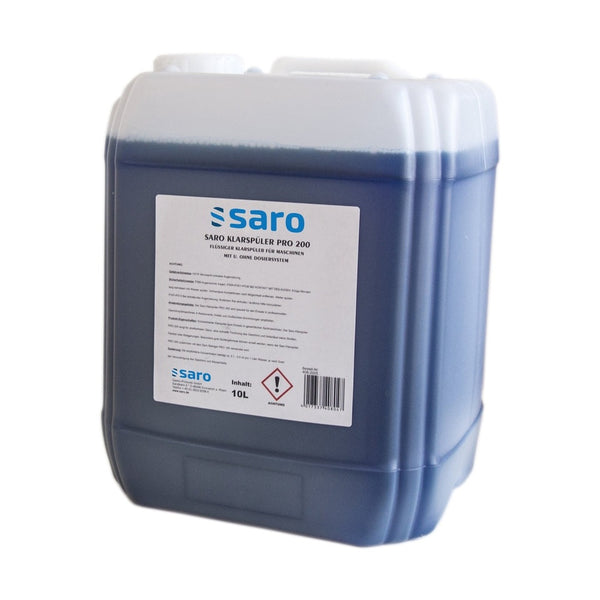 SARO Klarspüler PRO 200 – 10 Liter für Gewerbespülmaschinen
