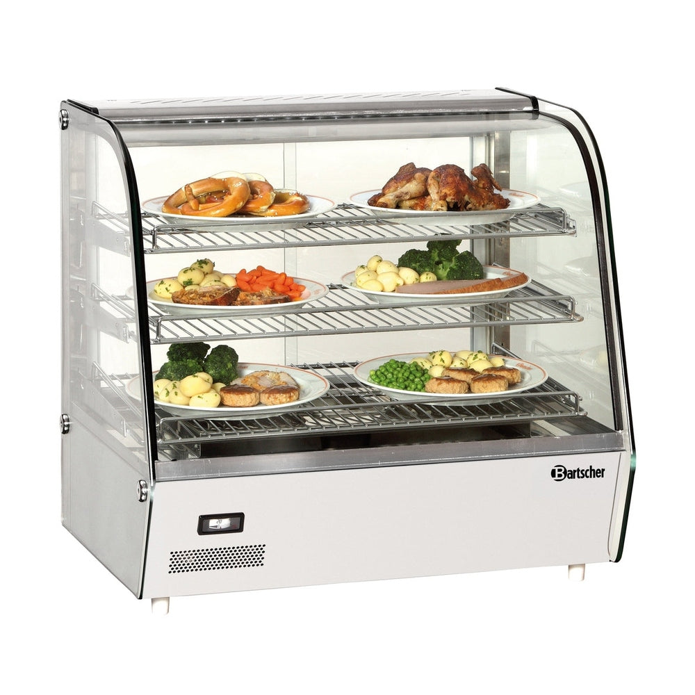 Bartscher Heisse Theke Deli Plus I – 120 L, LED, Schiebetür hinten Bartscher
