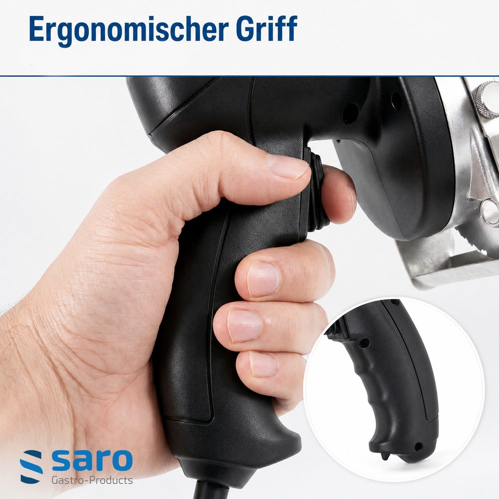 SARO Dönermesser / Gyrosmesser ED 100 – elektrisch, Ø 100 mm