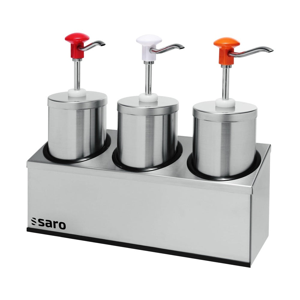 SARO Saucenspender PD-006 3 x 2,25 ltr SARO