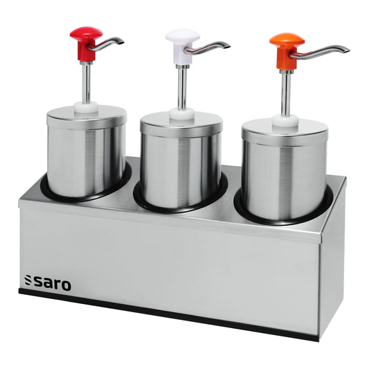 SARO Saucenspender PD-006 3 x 2,25 ltr SARO
