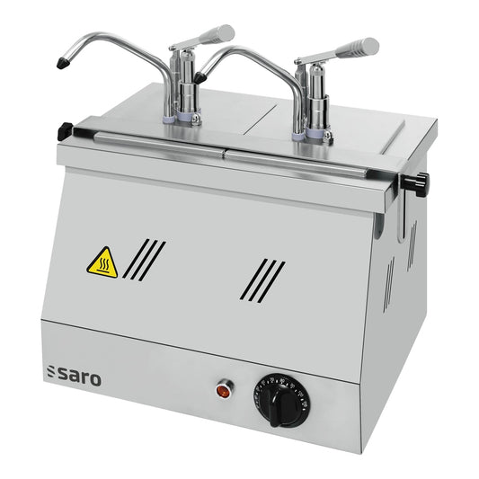 SARO Bainmarie 2X1/6 GN 200 mit Dispenser BM-0216 SARO