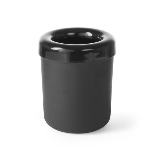 Tischabfalleimer oder Besteckhalter, HENDI, Schwarz, ⌀130x H 160mm HENDI