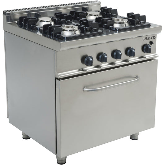SARO Gasherd mit Gasbackofen Modell E7/KUPG4LO SARO