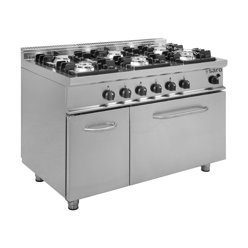 SARO Gasherd mit Gasbackofen Modell E7/KUPG6LN SARO