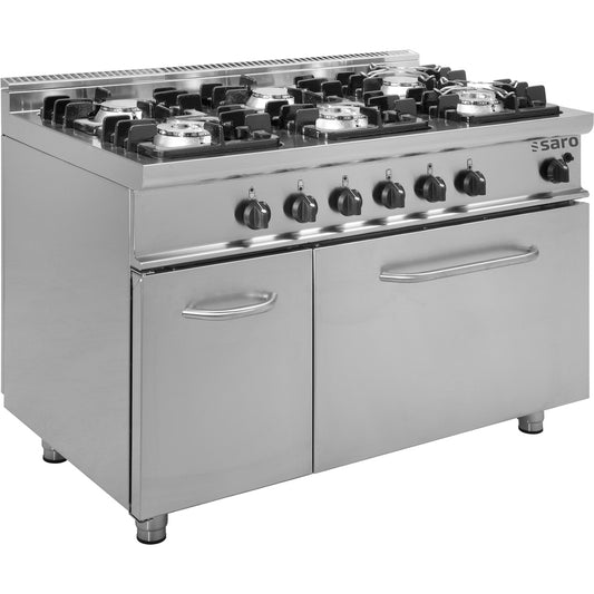 SARO Gasherd mit Gasbackofen Modell E7/KUPG6LN SARO