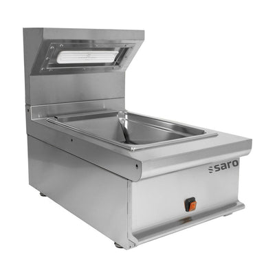 SARO Fries Warmer E7/SPE40BB – Countertop Model, 1/1 GN, 1 kW