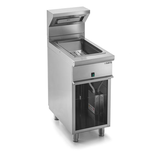 SARO Pommeswärmer mit offenem Unterbau Modell E7/SPE40BA SARO