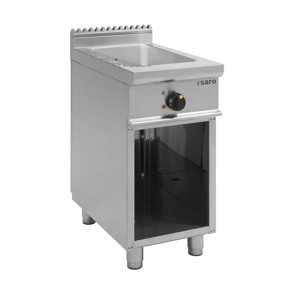 SARO Bain Marie mit offenem Unterbau, Modell E7/BME1BA SARO