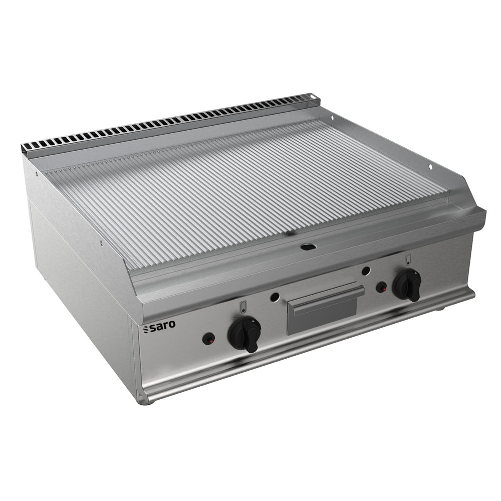 SARO Gas-Griddleplatte Tischmodell E7/KTG2BBR SARO
