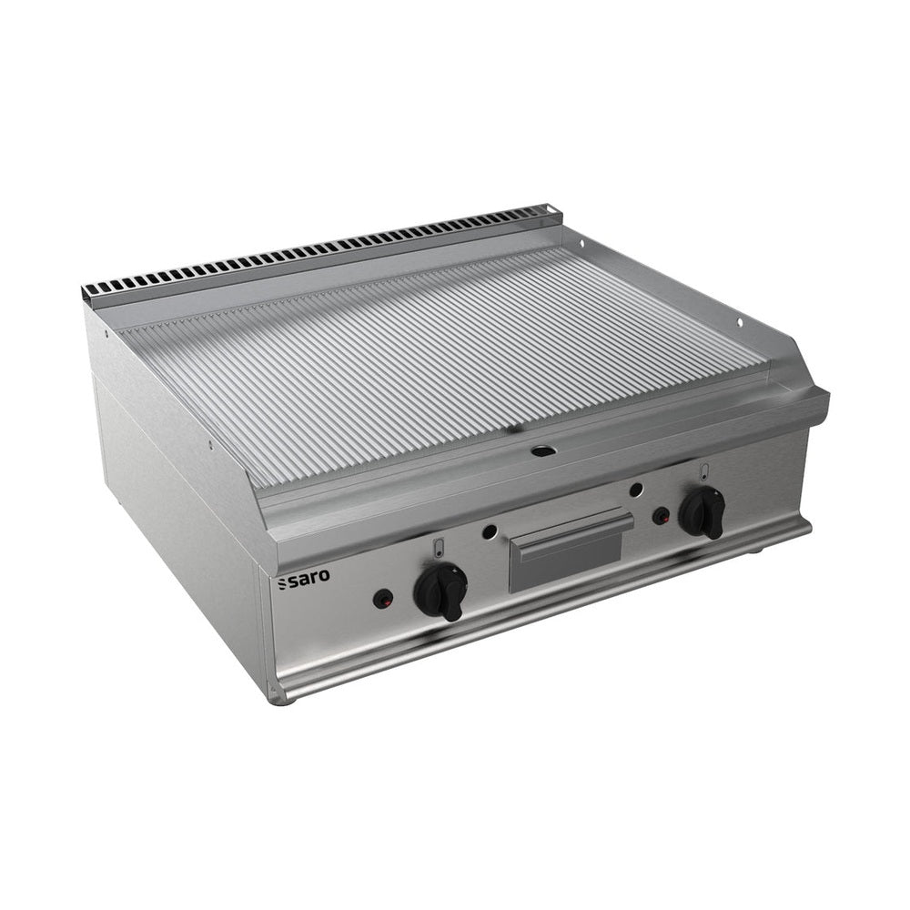 SARO Gas-Griddleplatte Tischmodell E7/KTG2BBR SARO