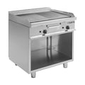 SARO Gas-Griddleplatte mit offenem Unterbau, Modell E7/KTG2BAM SARO
