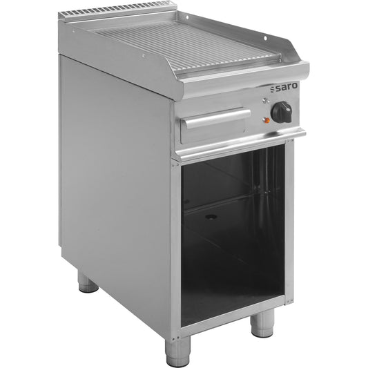 SARO Elektro-Griddleplatte mit offenem Unterbau, Modell E7/KTE1BAR SARO