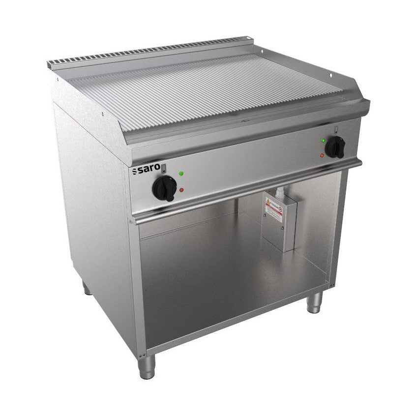 SARO Elektro-Griddleplatte mit offenem Unterbau, Modell E7/KTE2BAR SARO