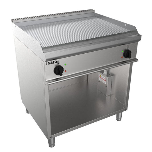 SARO Elektro-Griddleplatte mit offenem Unterbau, Modell E7/KTE2BAR SARO