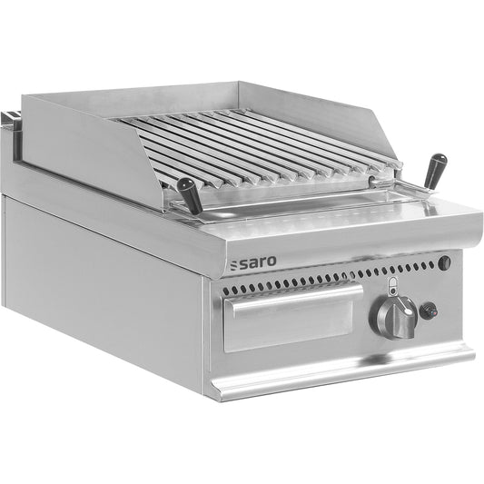 SARO Gas-Lavasteingrill Tischmodell E7/BS1BB SARO