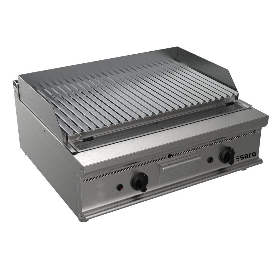SARO Gas-Lavasteingrill Tischmodell E7/BS2BB SARO