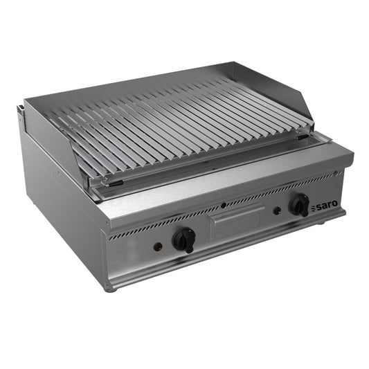 SARO Gas-Lavasteingrill Tischmodell E7/BS2BB SARO
