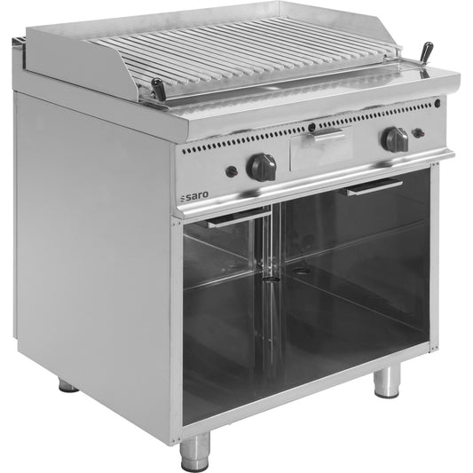 SARO Gas-Lavasteingrill Modell E7/BS2BA SARO