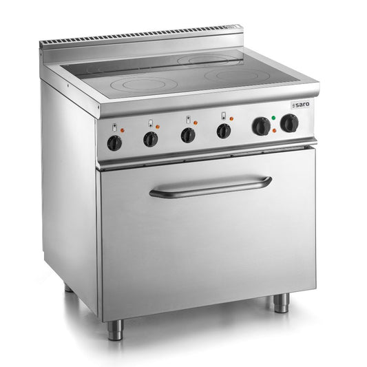 SARO Ceranfeld mit Elektrobackofen Modell E7/CVE4LE SARO