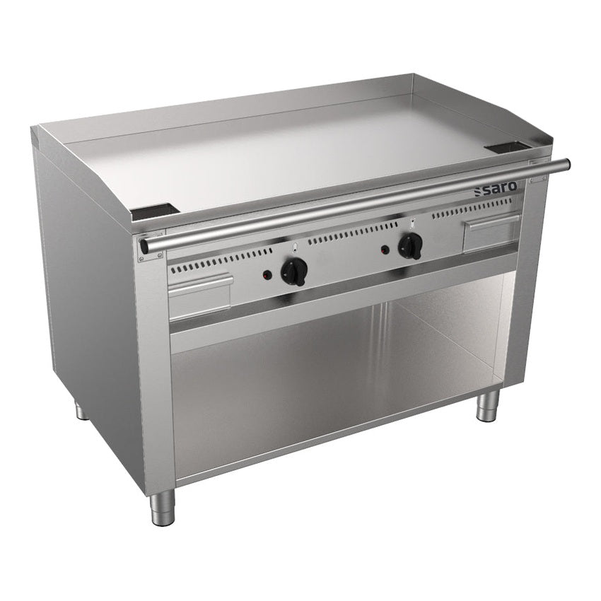 SARO Gas-Teppanyakigrill offenem Unterbau Modell TEB2/120 G SARO