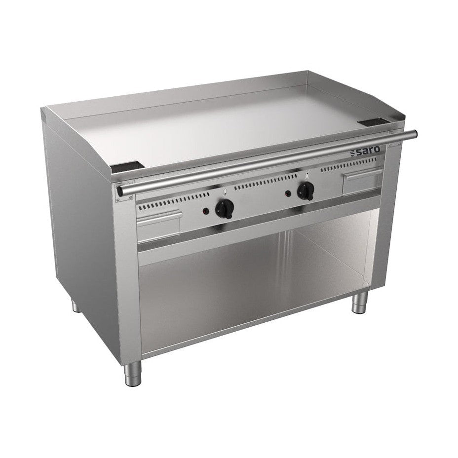SARO Gas-Teppanyakigrill offenem Unterbau Modell TEB2/120 G SARO