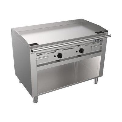 SARO Gas Teppanyaki Grill TEB2/120 G – 1200 mm, 2 Burners