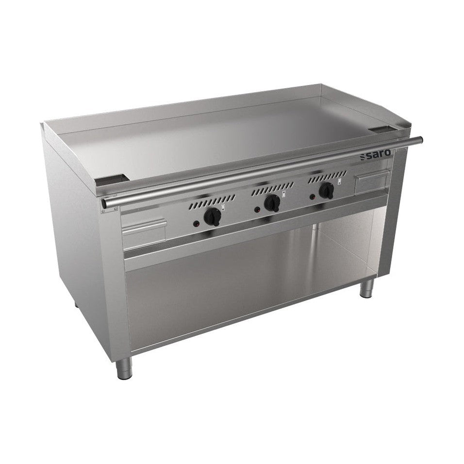SARO Gas-Teppanyakigrill offenem Unterbau Modell TEB3/140 G SARO